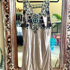 Free people detailed embellished top